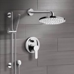 Remer SFR21 Rain Shower System with Handheld, Rain Shower Head, Shower Faucet Set